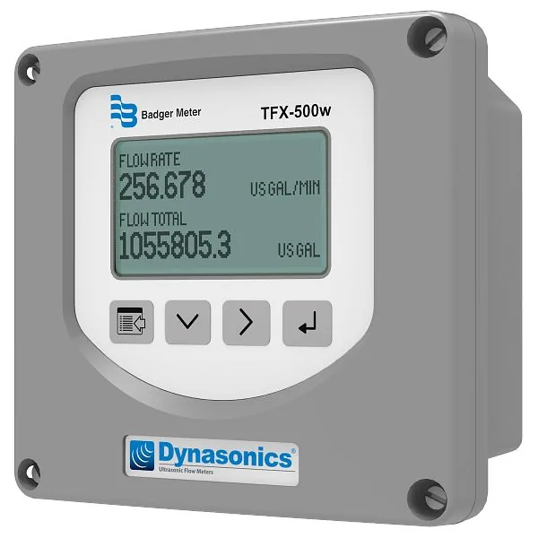 Badger Meter Dynasonics TFX-500w: caudalímetro ultrasónico para tuberías existentes