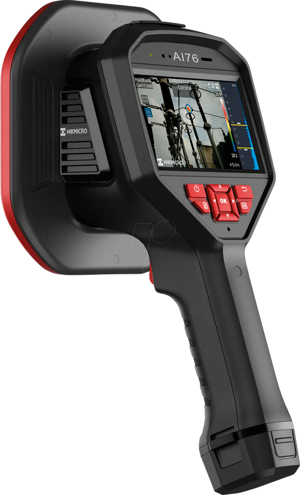 Cámara de imagen acústica HIKMICRO AI76 de 136 micrófonos MEMS