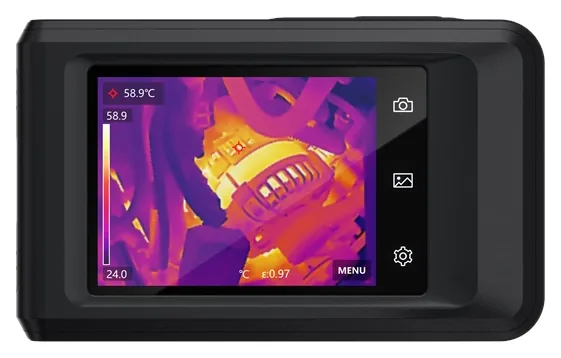 HIKMICRO Pocket2: cámara termográfica de bolsillo con pantalla táctil