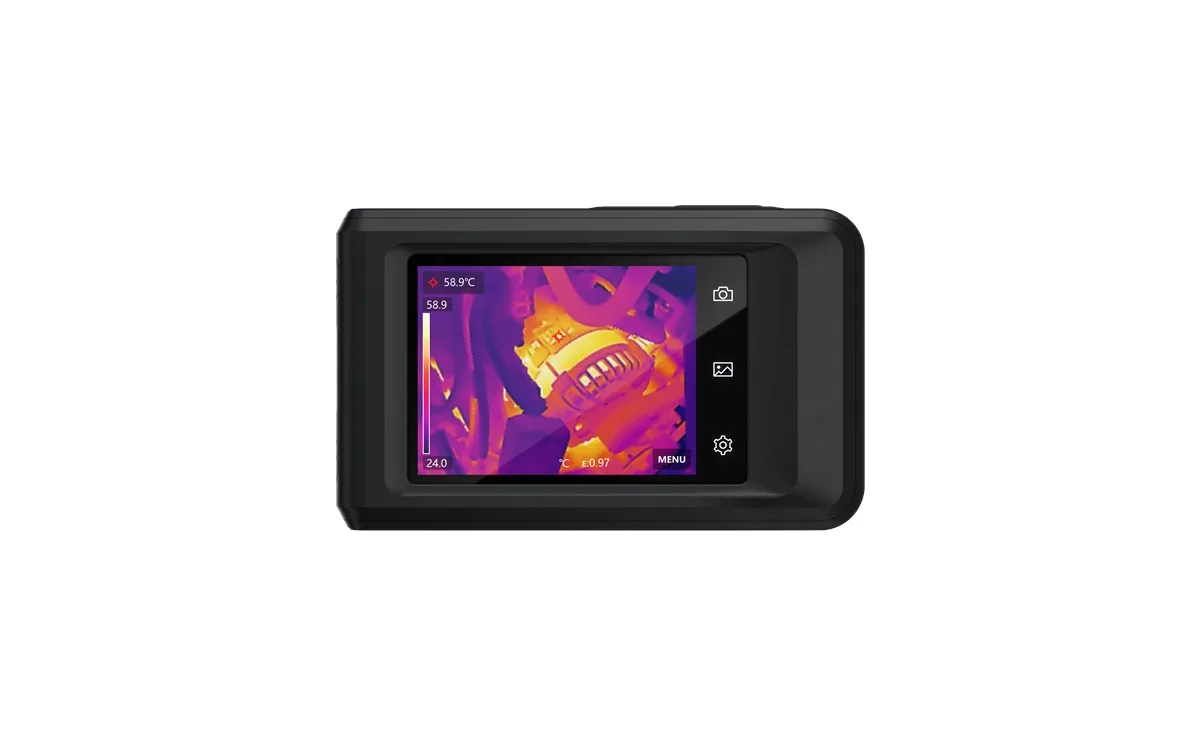 HIKMICRO PocketE: cámara termográfica de bolsillo con pantalla táctil