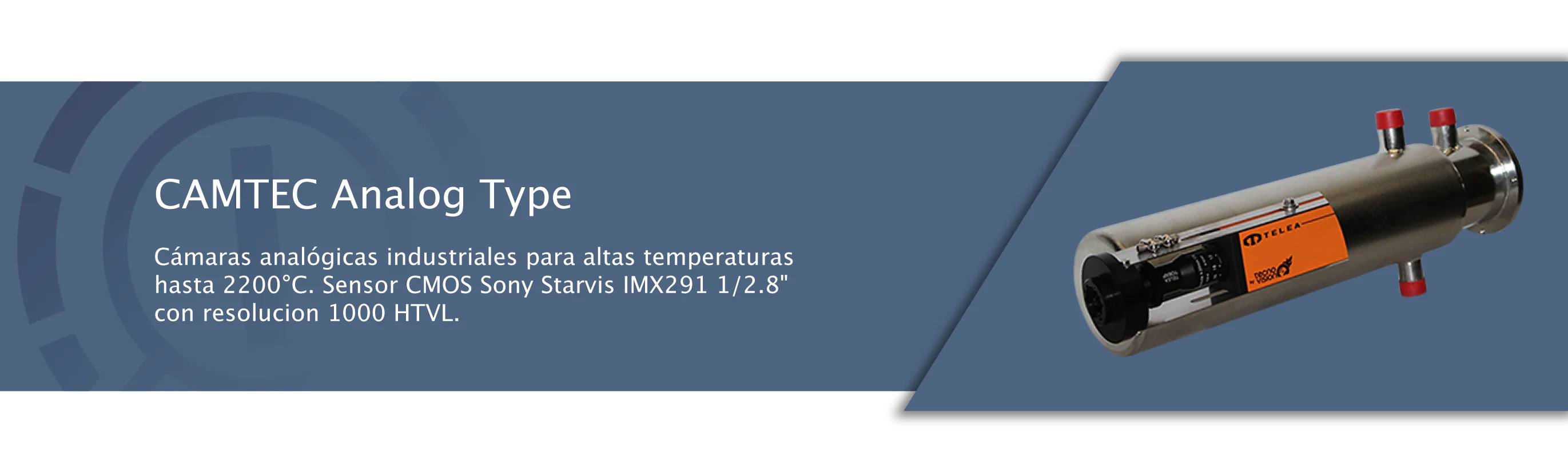 CAMTEC Analog Type - Cámaras Analógicas Industriales