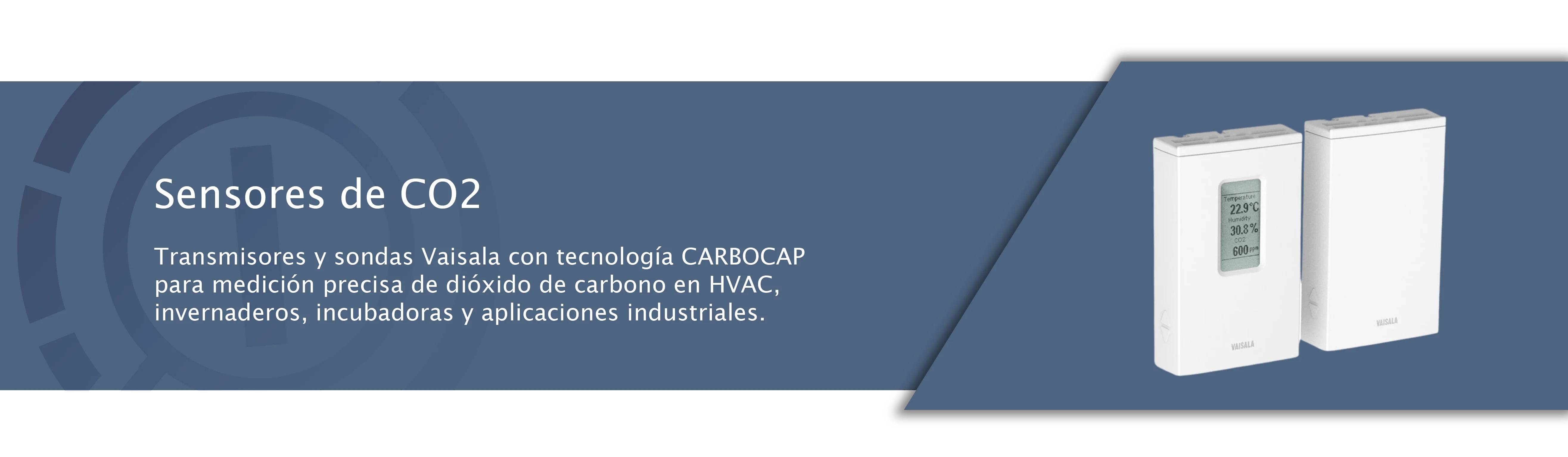 Sensores de CO2 Vaisala CARBOCAP