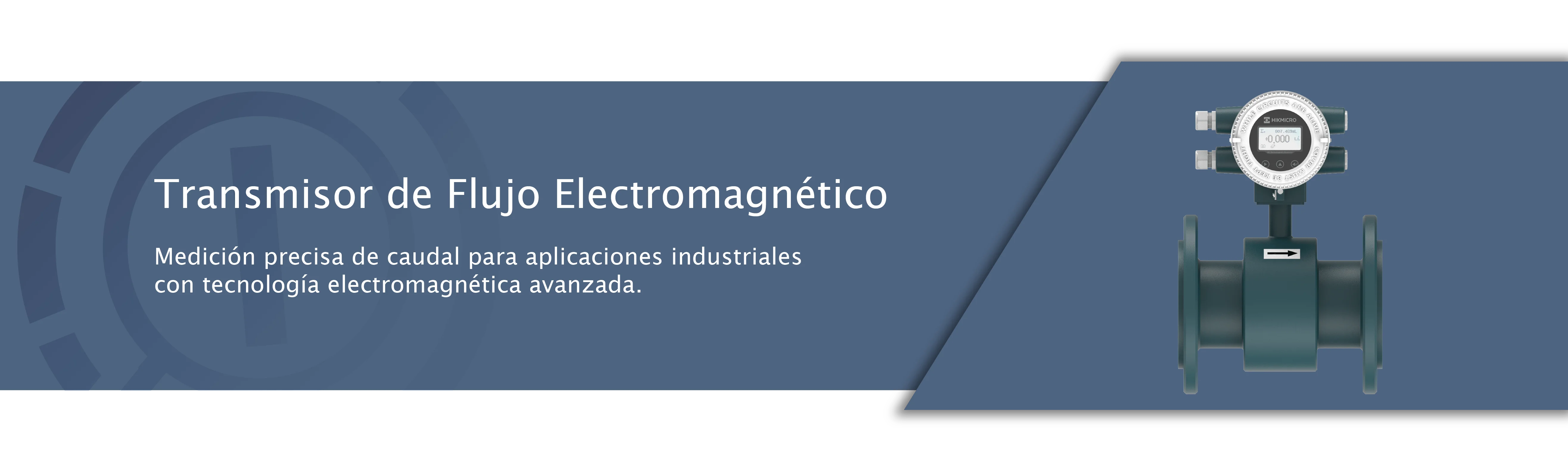 Transmisor de Flujo Electromagnético