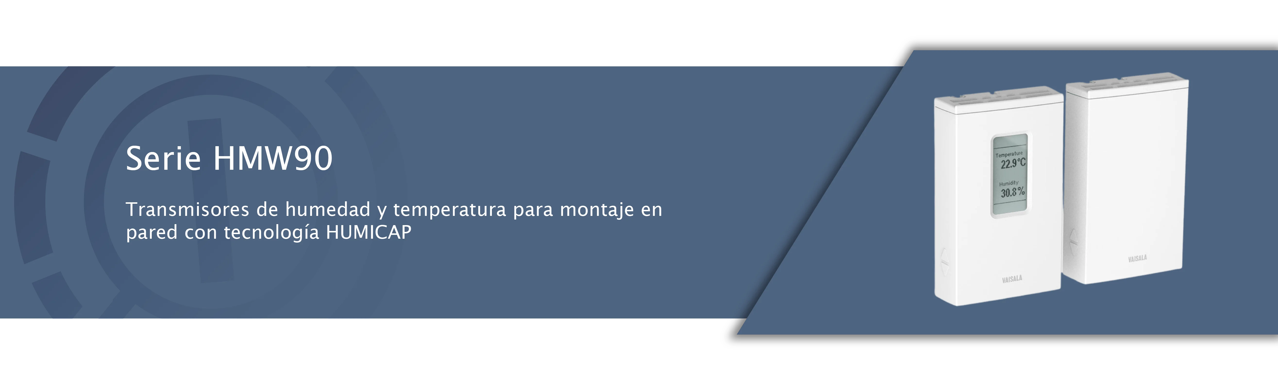 Serie HMW90 - Transmisores de Humedad para Pared