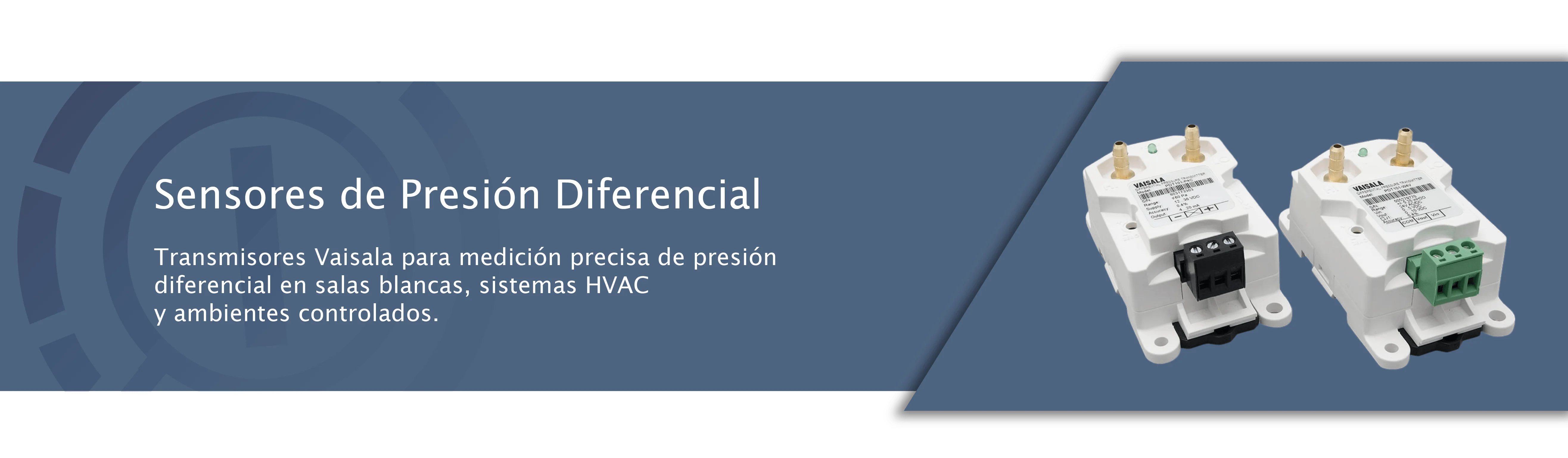 Sensores de Presión Diferencial
