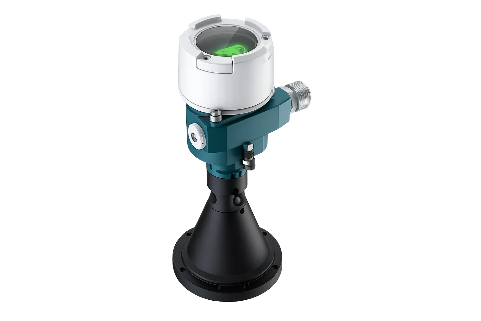 Radar de nivel HIKMICRO LRG10 con antena de bocina plástica