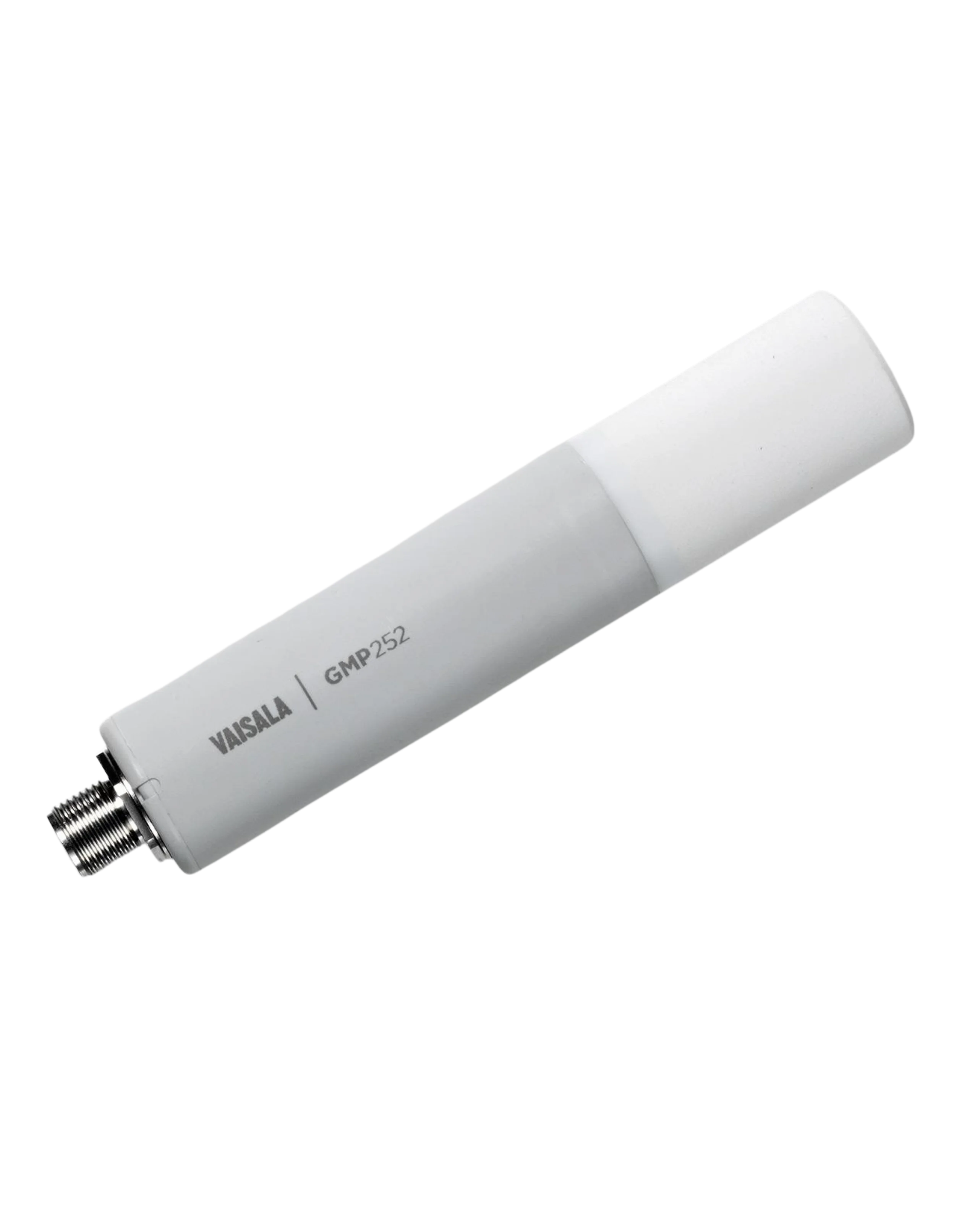Sonda de CO₂ Vaisala GMP252, cilíndrica y compacta, con conector M12