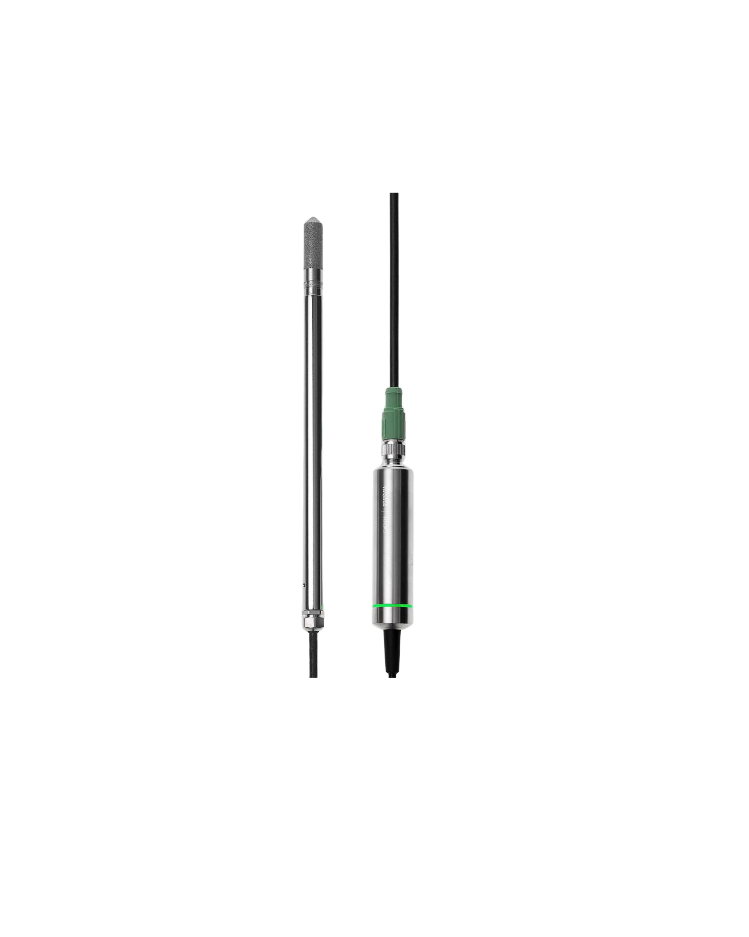 Sonda de humedad y temperatura Vaisala HMP5, de acero inoxidable y cuerpo alargado para alta temperatura
